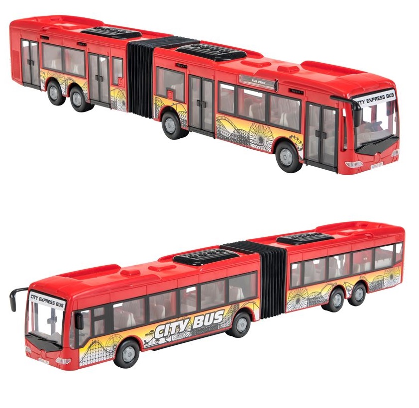 Городской автобус фрикционный, 2 вида, 1:43, 46 см.  